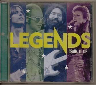 VARIOUS  - LEGENDS: CRANK IT UP For Sale