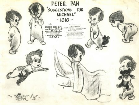 1940s Peter Pan Model Sheet: Michael Online