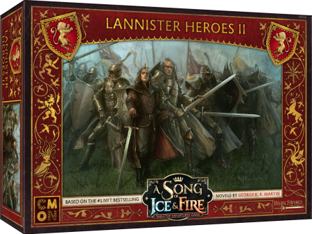 A Song of Ice & Fire: Tabletop Miniatures Game – Lannister Heroes II For Discount